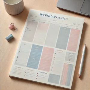 Weekly Agenda Planning [TEST]